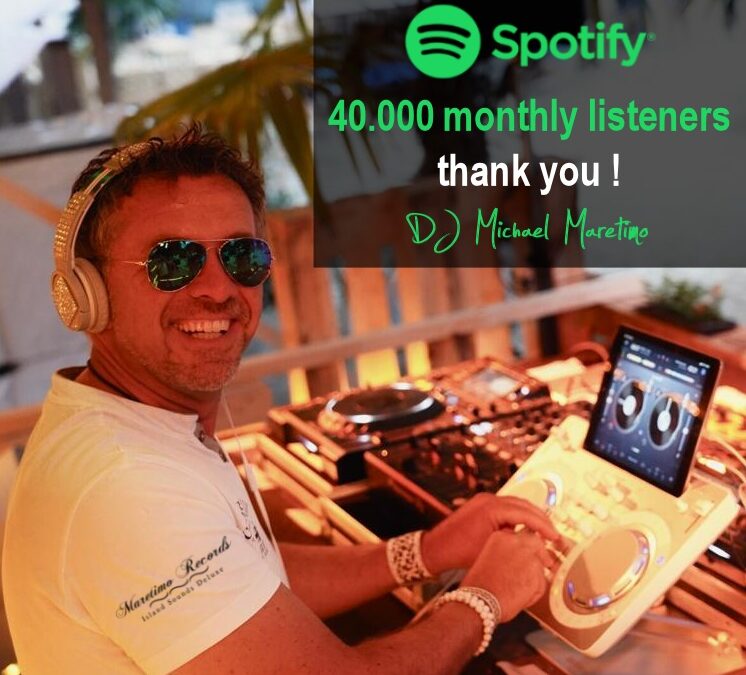 DJ Maretimo erreicht 40.000 monatliche Hörer auf Spotify