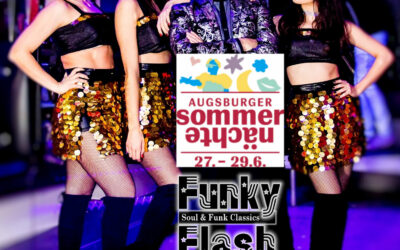Funky Flash bei den Augsburger Sommernächten 2019